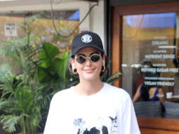 Mandana Karimi spotted at Sequel Cafe in Bandra