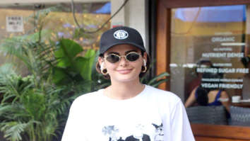 Mandana Karimi spotted at Sequel Cafe in Bandra