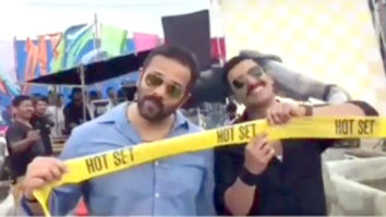 Ooh! Ranveer Singh gets HOT on the sets of Sara Ali Khan’s Simmba (see video)