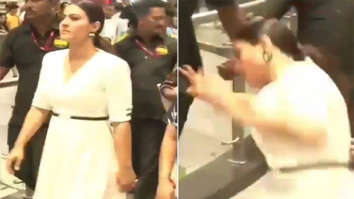 Oops! Kajol slips and falls at a shopping mall in Mumbai