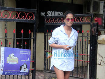 Poonam Pandey spotted in Bandra