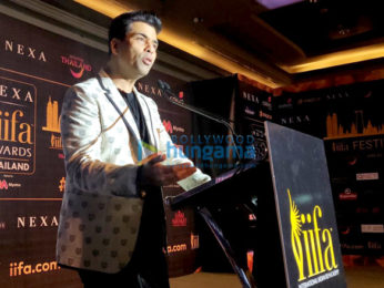 Press conference of IIFA 2018 in Bangkok