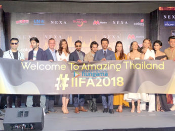 Press conference of IIFA 2018 in Bangkok
