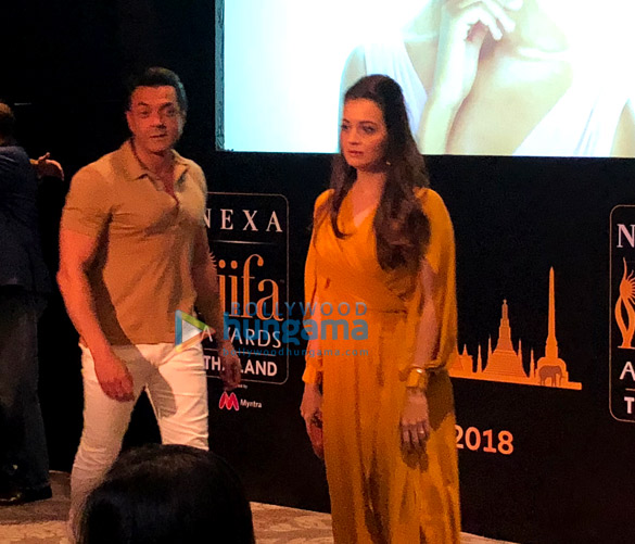 press conference of iifa 2018 in bangkok 2