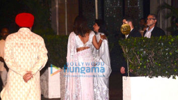 Priyanka Chopra, Nick Jonas and Madhu Chopra snapped for dinner in Taj Colaba