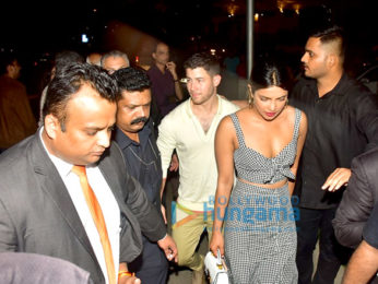 Priyanka Chopra and Nick Jonas spotted at Yauatcha in BKC