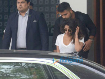 Priyanka Chopra and Nick Jonas snapped at the Kalina airport gate
