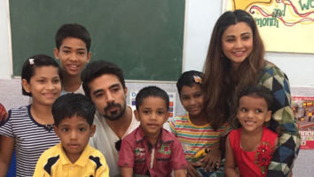 Race 3 actors Daisy Shah and Saqib Saleem visit NGOs post the success of the film