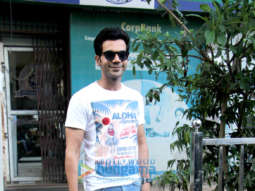 Rajkummar Rao spotted at Noble Chemist in Juhu