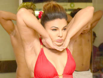 Rakhi Sawant and Arshi Khan snapped practicing yoga on International Yoga Day