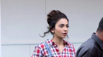 Rakul Preet Singh and Aditi Rao Hydari snapped at Filmcity shooting for ad