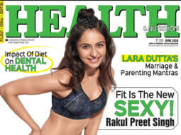 Rakul Preet flaunts her washboard abs on the cover of Health & Nutrition