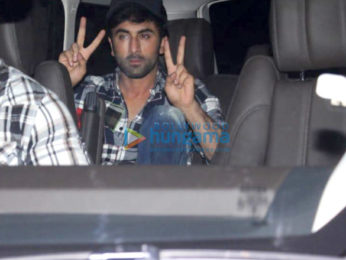 Ranbir Kapoor and Alia Bhatt snapped at Mehboob Studio in Bandra
