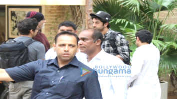 Ranbir Kapoor and Alia Bhatt spotted at Amitabh Bachchan’s house in Juhu