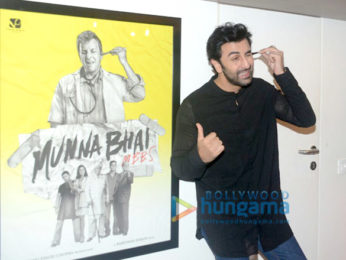Ranbir Kapoor snapped at Rajkumar Hirani's office in Andheri