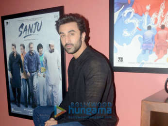 Ranbir Kapoor snapped at Rajkumar Hirani's office in Andheri