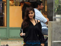 Rhea Chakraborty spotted at the Kitchen Garden