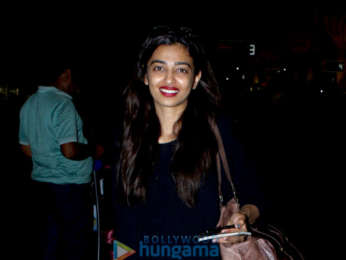Richa Chadda and Radhika Apte snapped at the airport