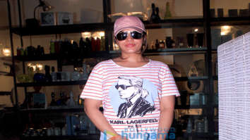 Richa Chadda spotted at BBlunt in Khar