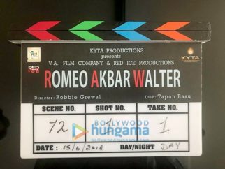 On The Sets Of The Romeo Akbar Walter