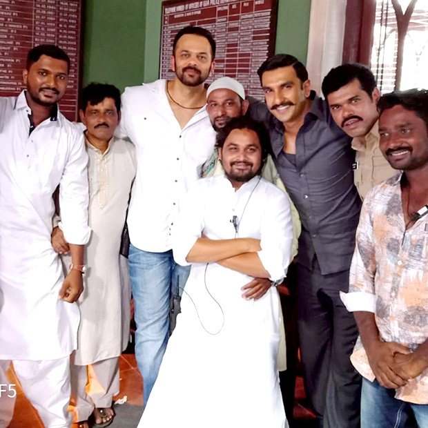 SIMMBA: Ranveer Singh and Rohit Shetty celebrate Eid on the sets in Hyderabad