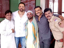 SIMMBA: Ranveer Singh and Rohit Shetty celebrate Eid on the sets in Hyderabad