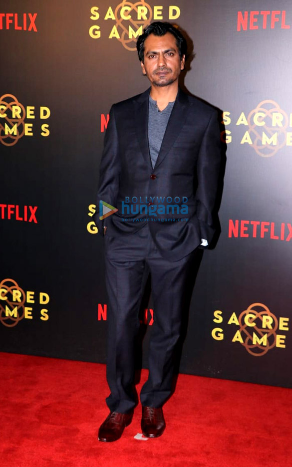 saif ali khan nawazuddin siddiqui and others grace the red carpet screening of netflixs first original series sacred games 2