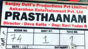 Sanjay Dutt, Ali Fazal, Manisha Koirala begin shoot of Prasthaanam