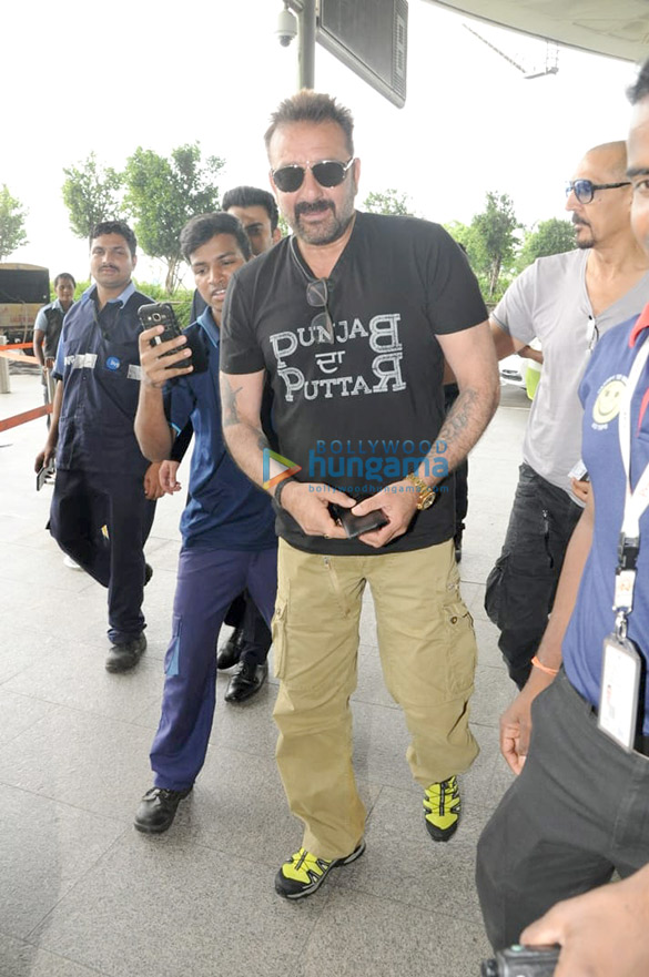Sanjay Dutt, Urvashi Rautela and others snapped at the airport