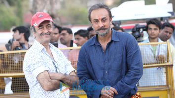 On The Sets Of The Movie Sanju