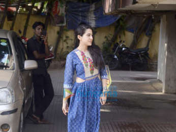 Sara Ali Khan snapped post her gym session in Mumbai