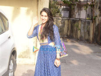 Sara Ali Khan snapped post her gym session in Mumbai
