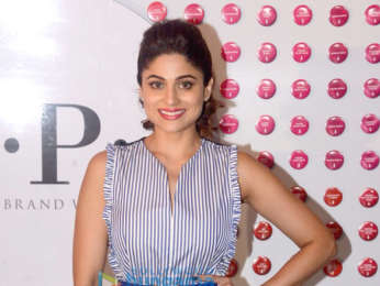 Shamita Shetty snapped at the launch of OPI Gel Color