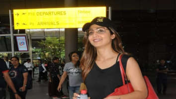 Shilpa Shetty snapped at the airport