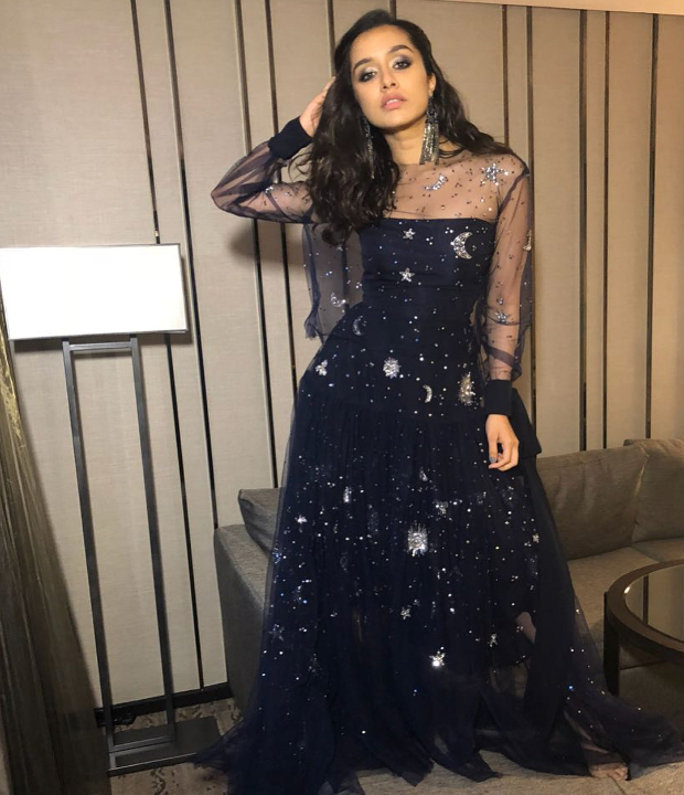 Shraddha Kapoor in Reem Acra at IIFA Rocks