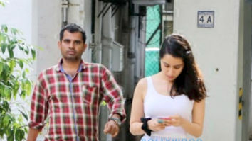Shraddha Kapoor snapped at the office of Maddock Films in Bandra
