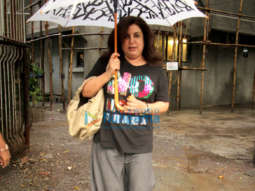 Farah Khan and Shweta Bachchan snapped at salon in Juhu