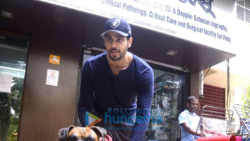 Sidharth Malhotra spotted at a dog’ hospital in Bandra