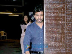 Sonal Chauhan spotted with Nikhil Dwivedi at his office in Juhu