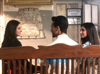On The Sets Of The Movie Student Of The Year 2