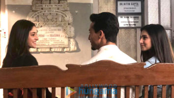 On The Sets Of The Movie Student Of The Year 2