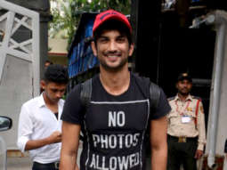 Sushant Singh Rajput snapped in Juhu