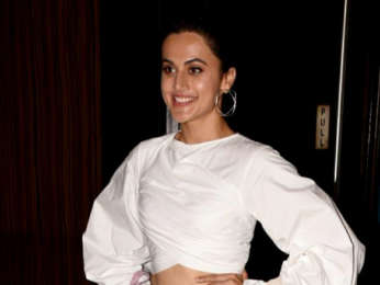 Taapsee Pannu snapped promoting her film Soorma