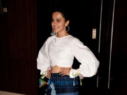 Taapsee Pannu snapped promoting her film Soorma