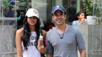 Tusshar Kapoor snapped at The Kitchen Garden