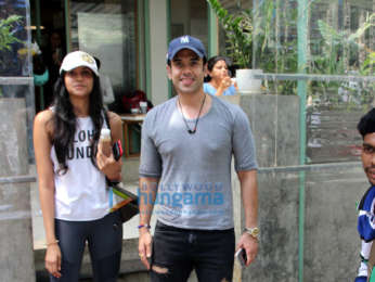 Tusshar Kapoor snapped at Kitchen Garden