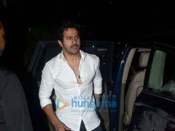 Varun Dhawan and Natasha Dalal snapped at Koko in Lower Parel