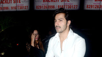 Varun Dhawan and Natasha Dalal snapped at Koko in Lower Parel