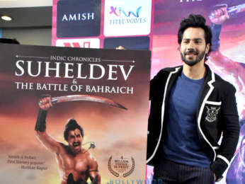 Varun Dhawan launches Amish Tripathi's book Suheldev & The Battle Of Bahraic
