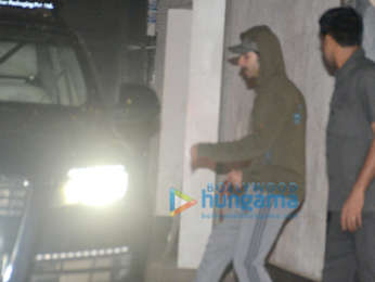 Varun Dhawan snapped post gym session